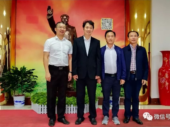 湖南省政府副秘書長、辦公廳主任陳仲伯一行蒞臨【湘潭恒欣】指導(dǎo)工作
