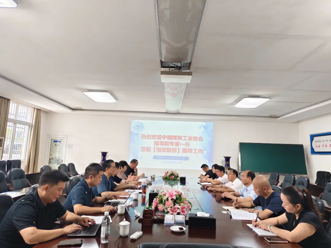 中國煤炭工業(yè)協(xié)會領導蒞臨我司視察指導